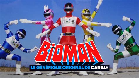 générique bioman canal+